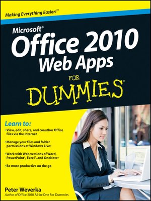 cover image of Office 2010 Web Apps For Dummies